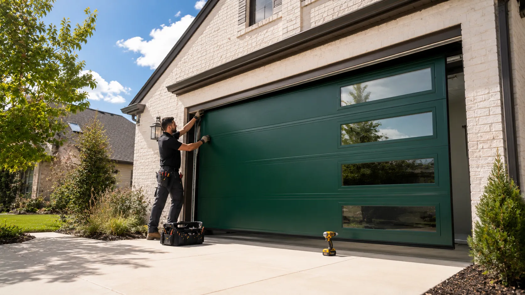 Tell us what’s wrong - Brighton garage door service