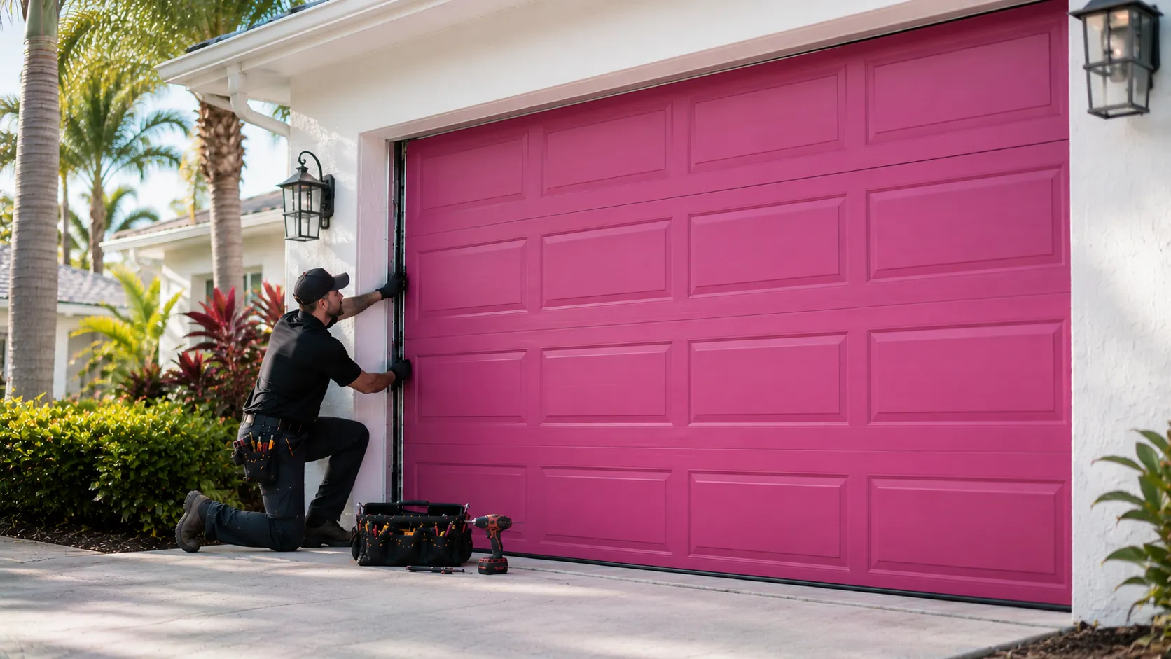 Tell us what’s wrong - Brighton garage door service