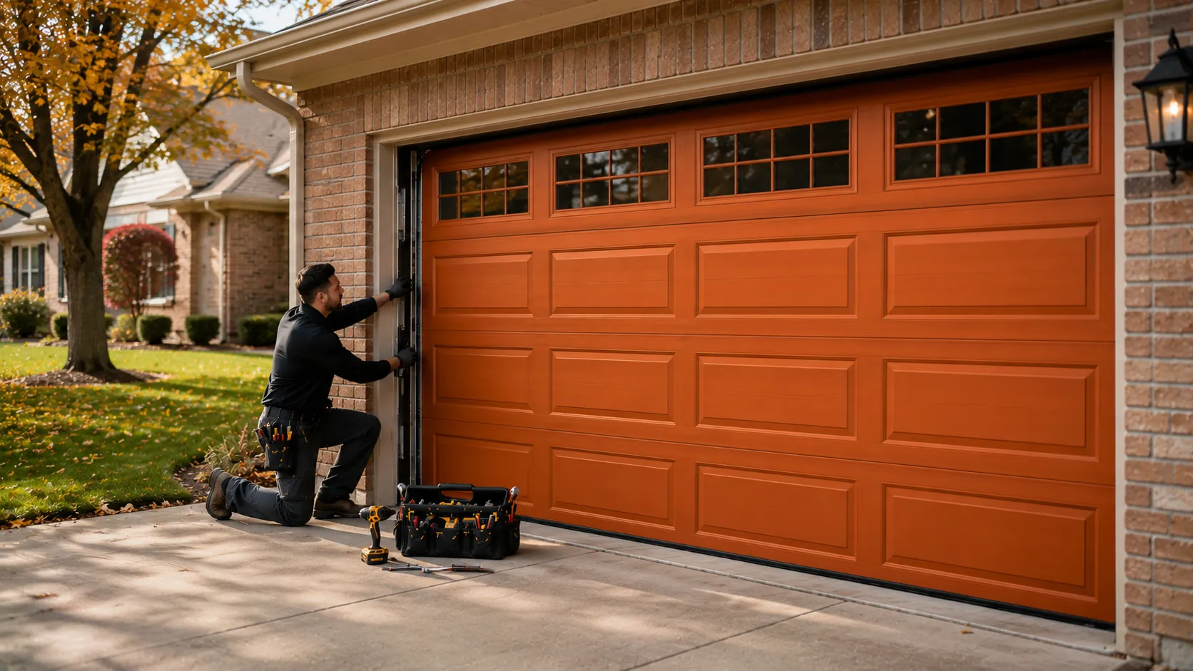 Tell us what’s wrong - Brighton garage door service