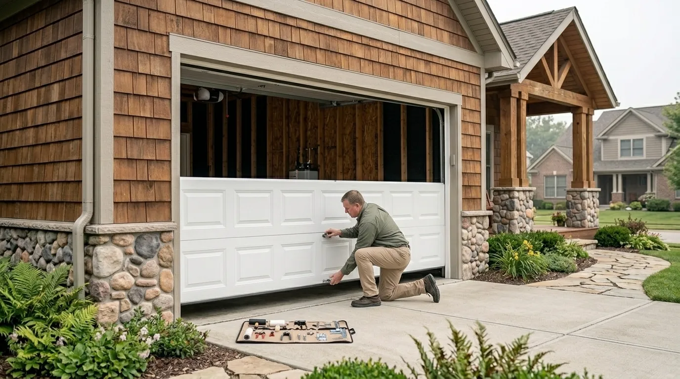 What Brighton's Weather and Older Housing Stock Mean for Your Garage Door