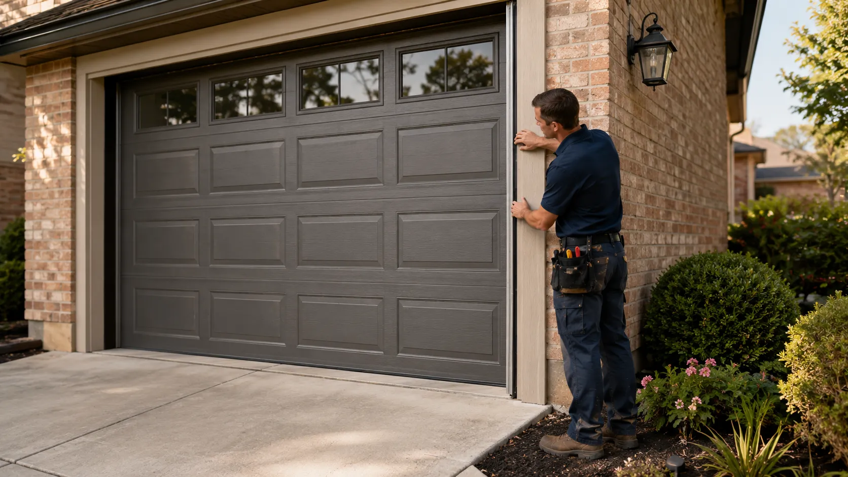 Clear, up-front plan - Brighton garage door service
