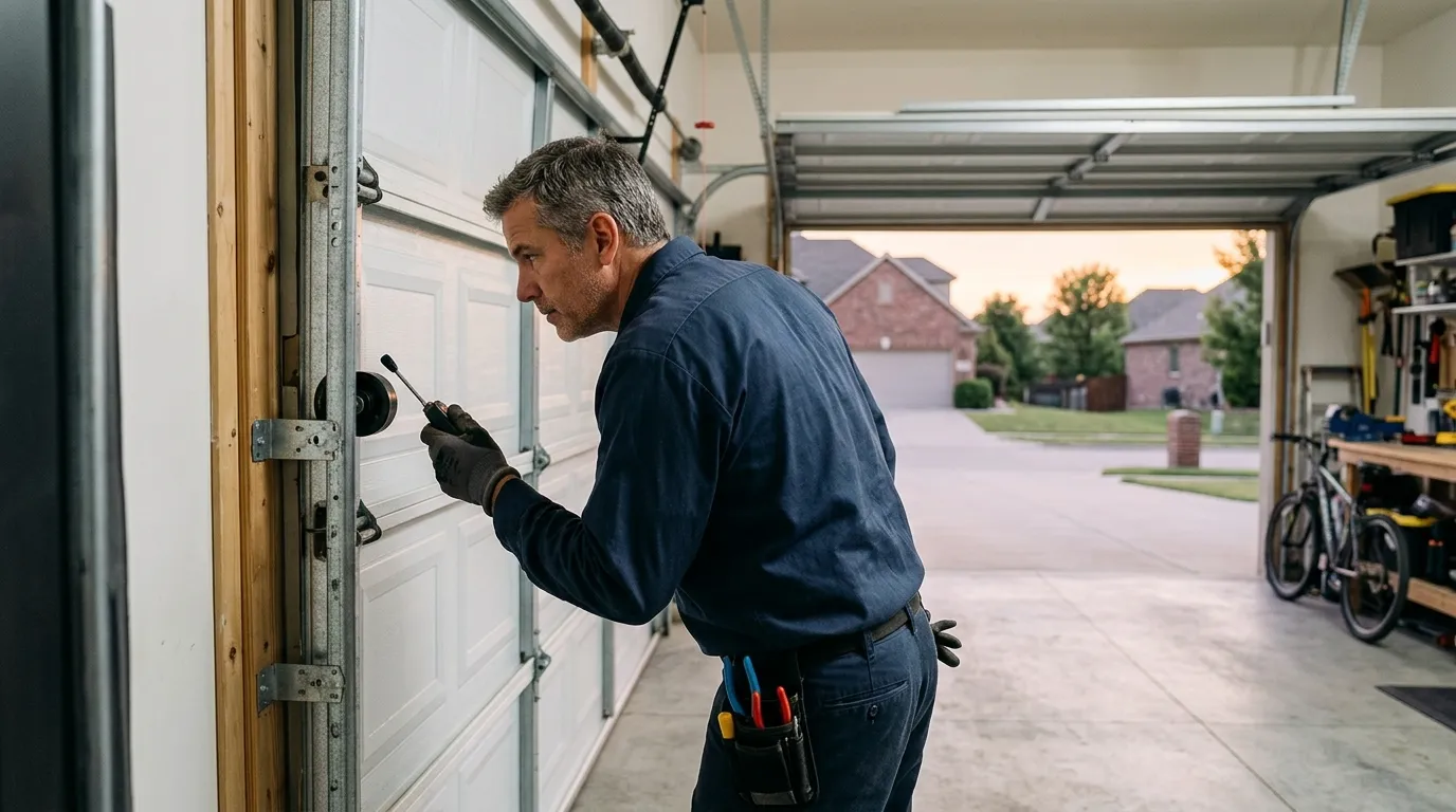 Repaired & tested - Brighton garage door service