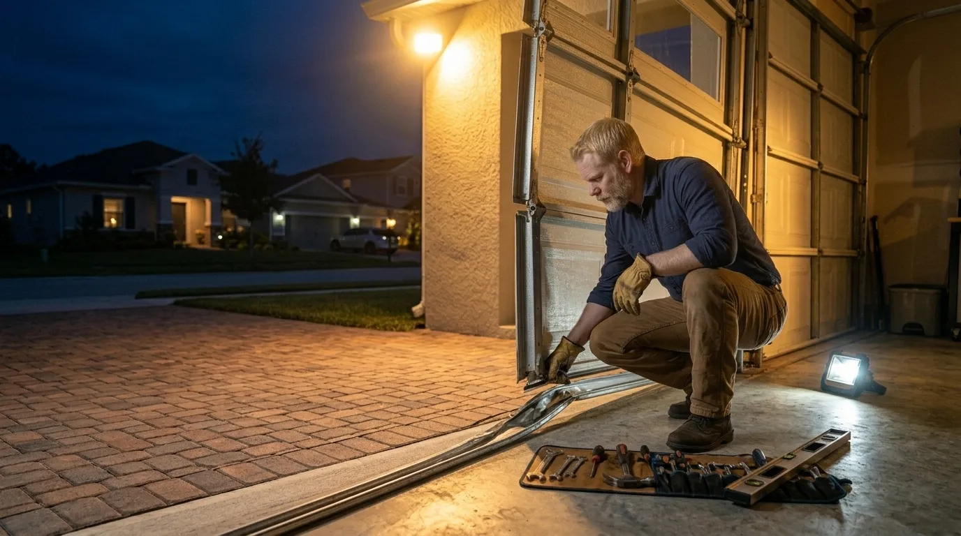 Repaired & tested - Brighton garage door service