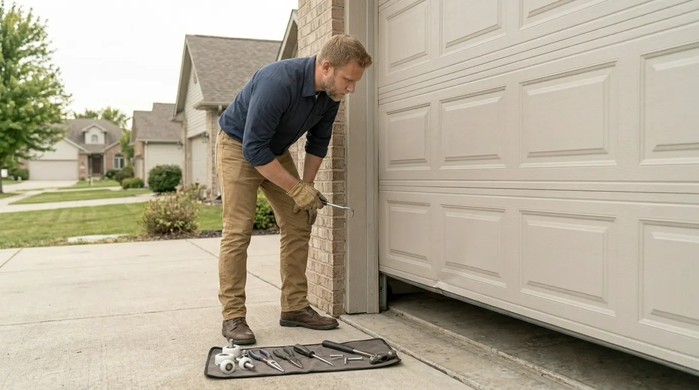 Repaired & tested - Brighton garage door service