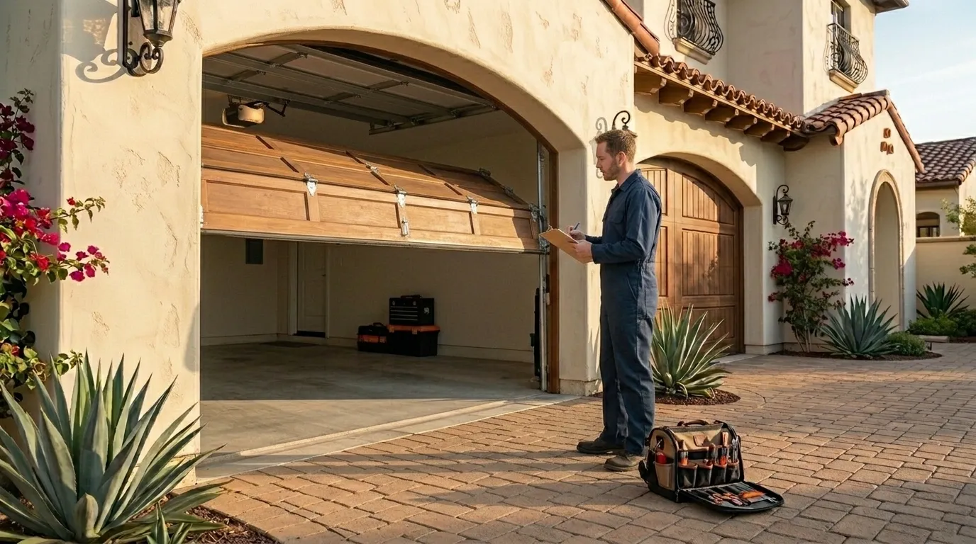 On-site diagnosis - Brighton garage door service