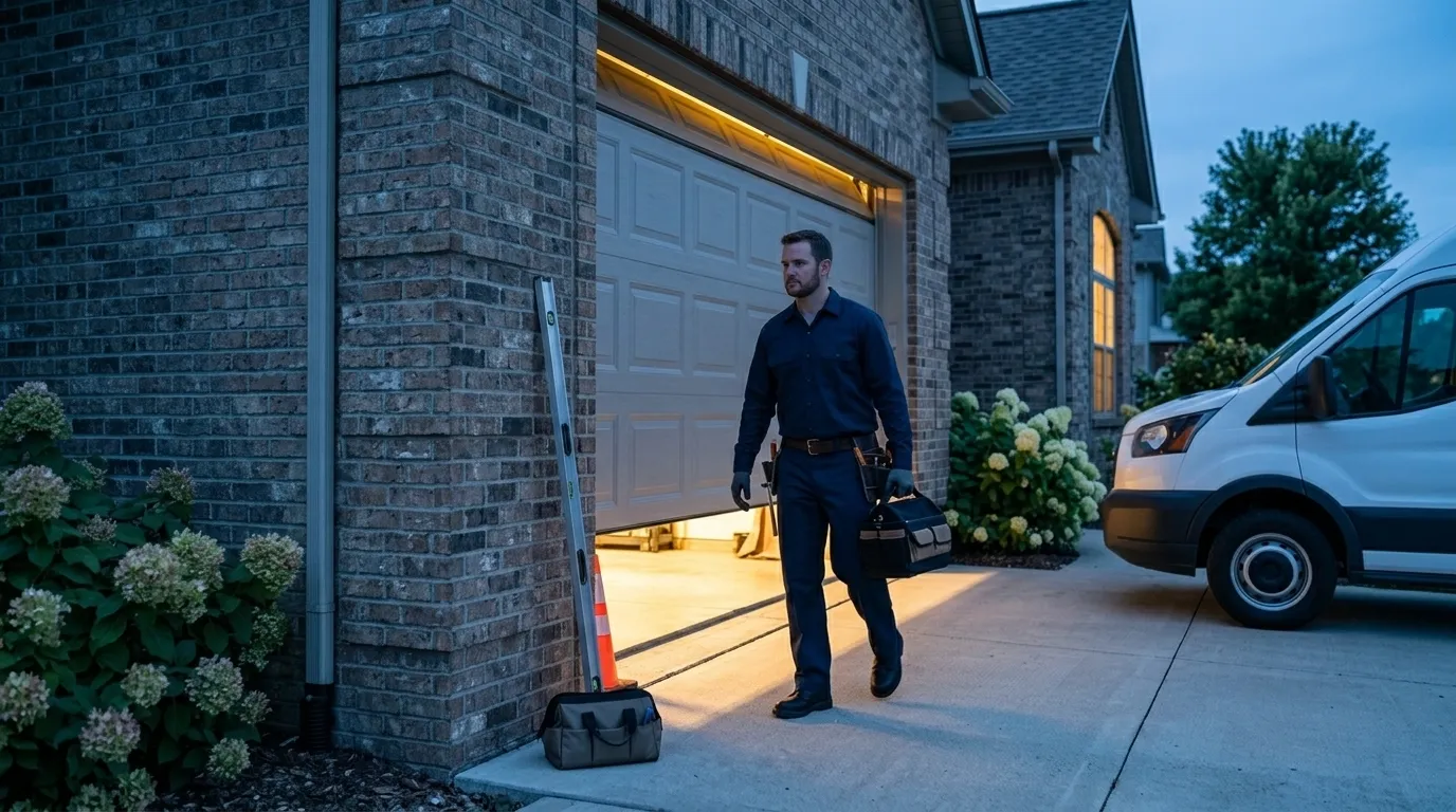 On-site diagnosis - Brighton garage door service
