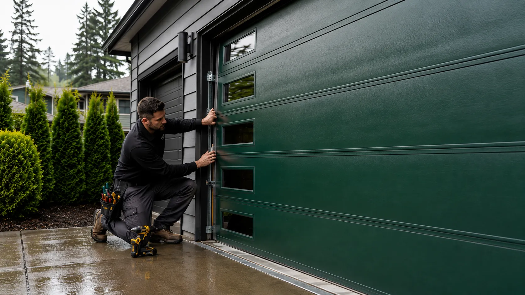Tell us what’s wrong - Brighton garage door service